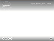 Tablet Screenshot of matthewsarchitects.com.au